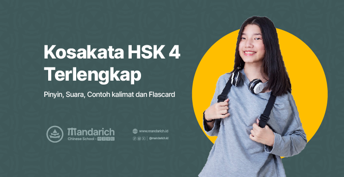kosakata hsk 4 belajar mandarin
